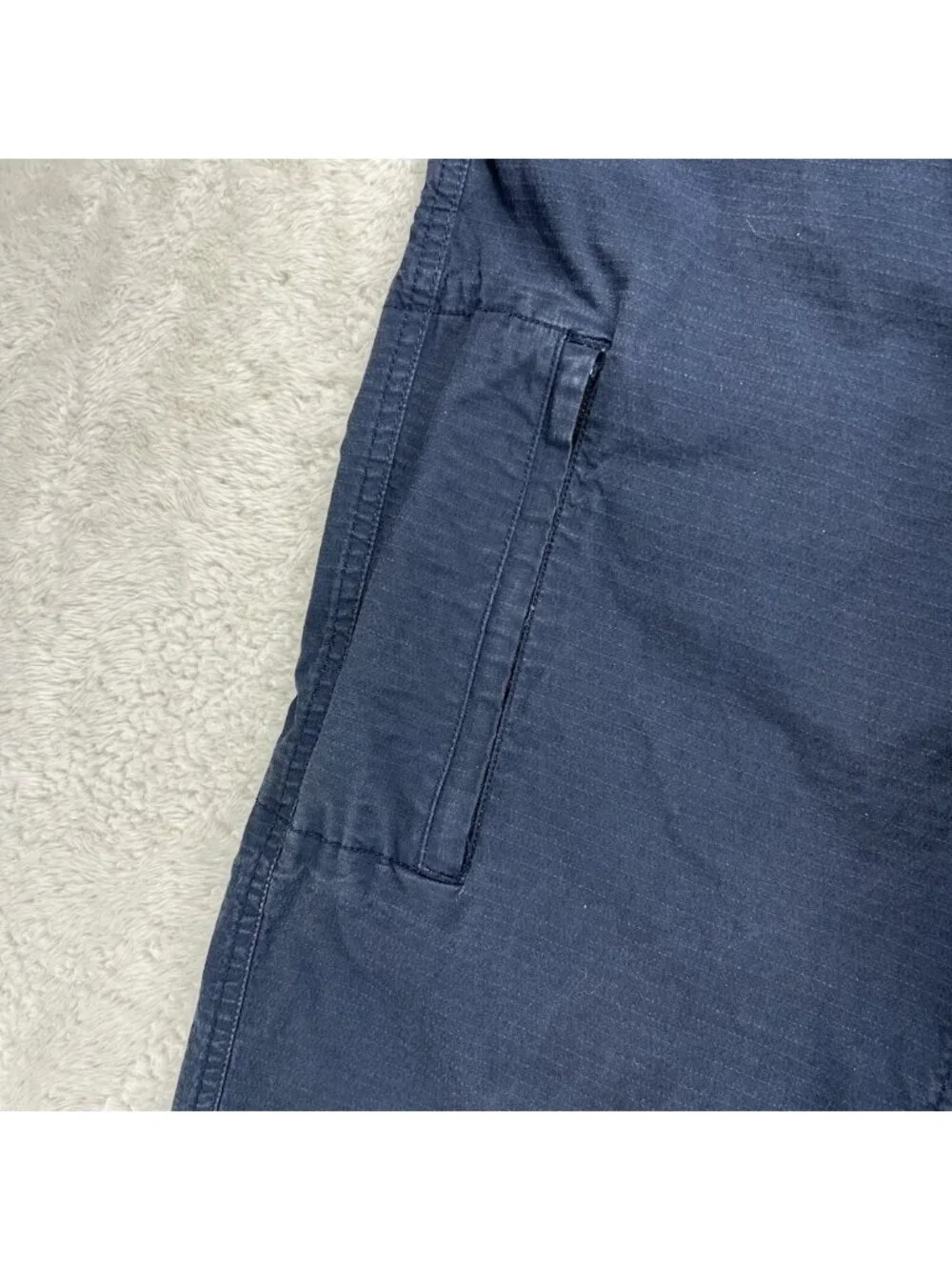 Bylt Premium Basics Pants Womens XL Ripstop Blue Drawstring Stretch Casual